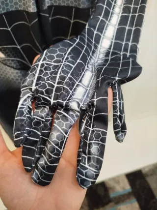 Disfraz Spiderman Negro Niñ@s talla 8/10 años