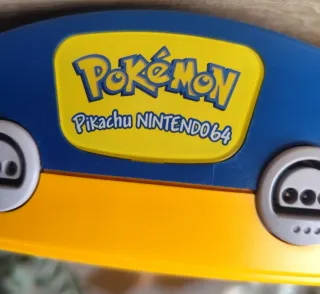 Nintendo 64 Pikachu + Controller Blu