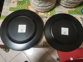 6 Sottopiatti Oro e Rosso