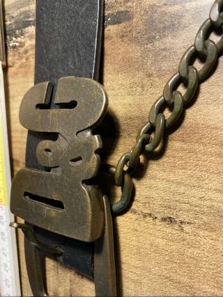 Cintura D&G vintage con catena