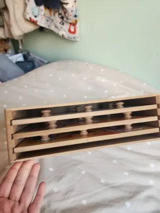 Juego de encajar piezas de madera Nenittos