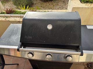 Barbacoa de gas grande