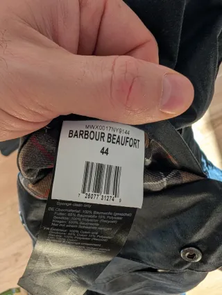 Chaqueta Barbour Beaufort Azul Marino Talla 44UK