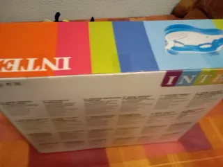 Piscina Hinchable Intex Familiar con Asientos