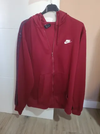 Sudadera Nike Hombre Roja