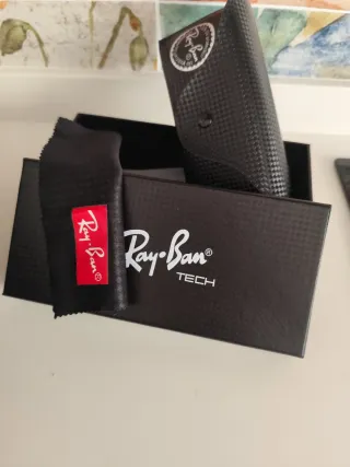 Gafas Ray-Ban Aviator Azul Dorado