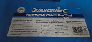 Carretilla Plataforma Silverline Azul