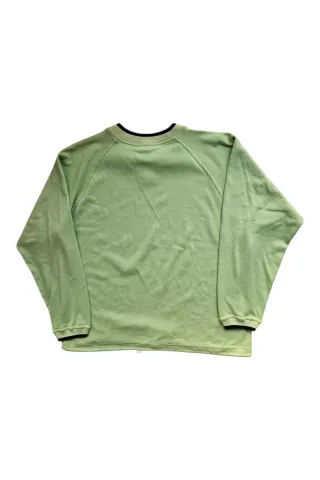Sudadera Boomerang verde lima
