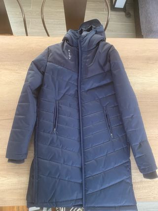 Abrigo largo Kipsta azul Talla 12-13 Años /151-160