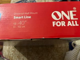 Soporte pared TV One For All 13-40 Gira 90°