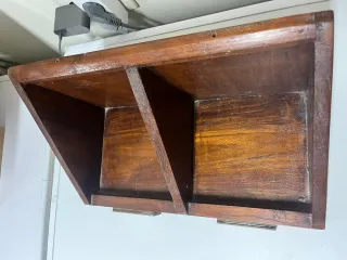 Organizador de escritorio madera