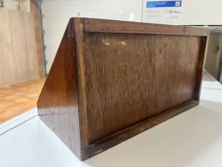 Organizador de escritorio madera