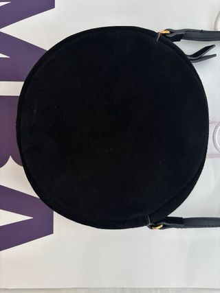 Bolso Mango Negro y Dorado