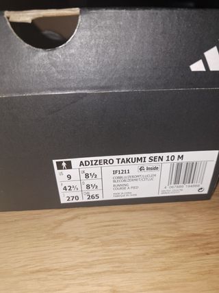 Adidas Adizero Takumi Sen 10 Talla 42.5