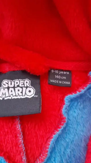 Pijama Super Mario Talla 9-10 años