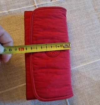 Portafoglio grande Kipling rosso
