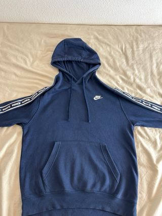 Sudadera Nike Azul con Logo