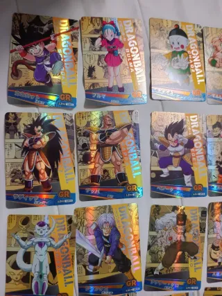 Lote Cartas Dragon Ball Superfighter GR