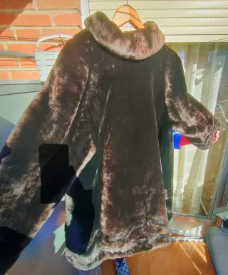 Abrigo piel sintética Neva Furs mutton