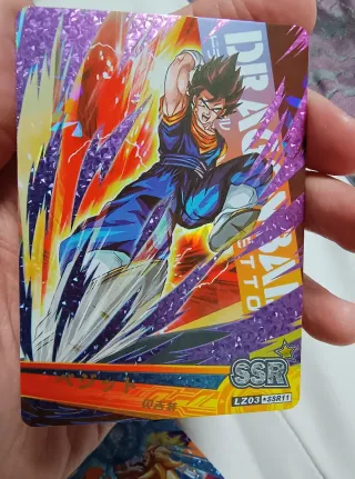 Lote 4 Cartas Dragon Ball SSR LZ03