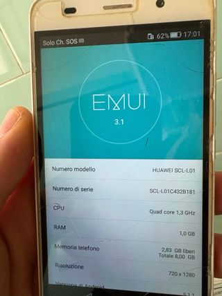 Huawei Smartphone Bianco