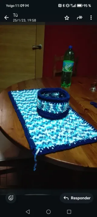 Juego de baño lana terciopelo