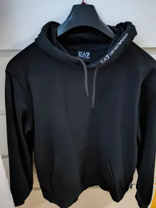 Sudadera EA7 Emporio Armani Negra