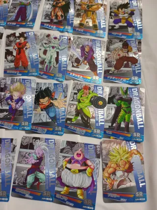 Lote Cartas Dragon Ball Superfighter LZ03 SR