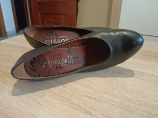 Scarpe col tacco Pitillos nere da donna