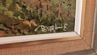 Cuadro Enric Besora Paisaje Montañoso