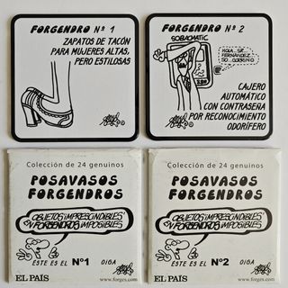 Posavasos Forges: Forghendro 1 y 2