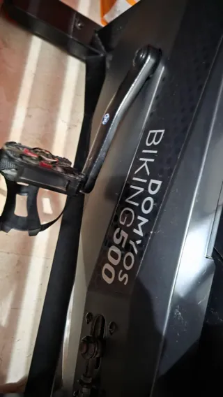 Bici de spinning negra