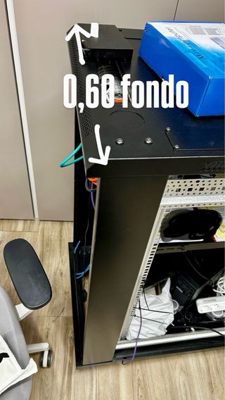 Rack de servidor negro