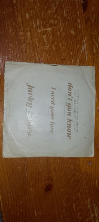 Jacky James Don't You Know / I Need Your Love