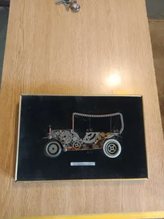 Quadro Decorativo Peças de Relógio