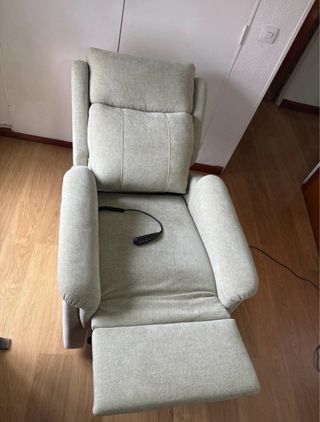 Butaca Mopal Roma reclinable verde claro