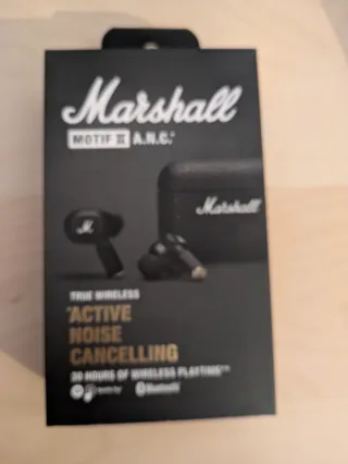 Fones Marshall Motif II ANC Novos