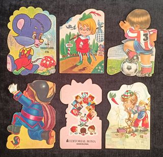 27 CUENTOS INFANTILES TROQUELADOS AÑOS 60-70-80