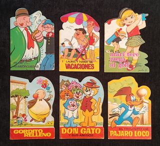 27 CUENTOS INFANTILES TROQUELADOS AÑOS 60-70-80