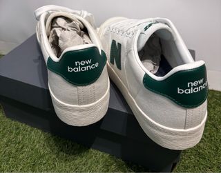 New Balance 41.5 Zapatillas Blancas y Verdes