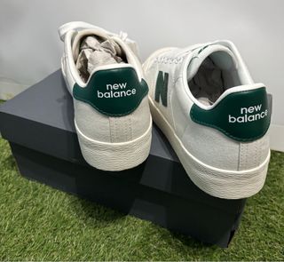 New Balance 41.5 Zapatillas Blancas y Verdes