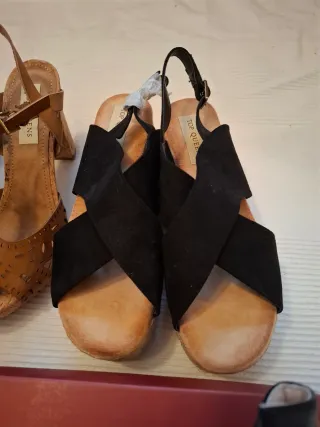 Lote 5 pares zapatos mujer TOP QUEENS