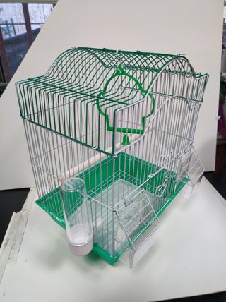 Gabbia per uccelli completa