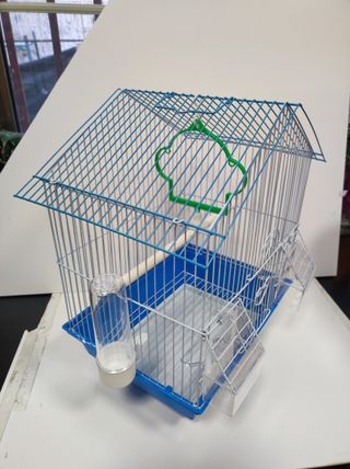 Gabbia per uccelli completa