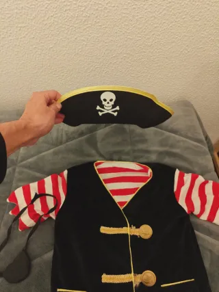 Disfraz Pirata Niño Talla 5-6 Años