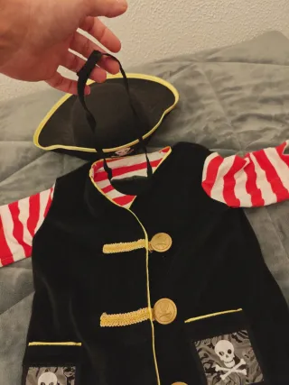 Disfraz Pirata Niño Talla 5-6 Años