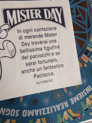 Figurina Mister Day Anni 80