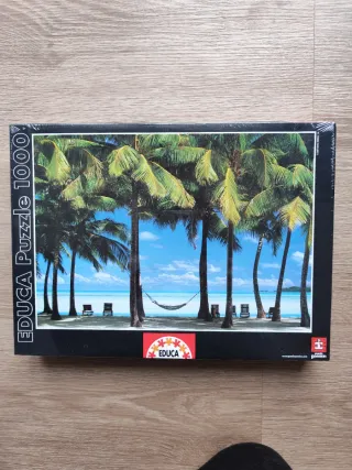 Puzzle Educa 1000 Piezas Playa Palmeras