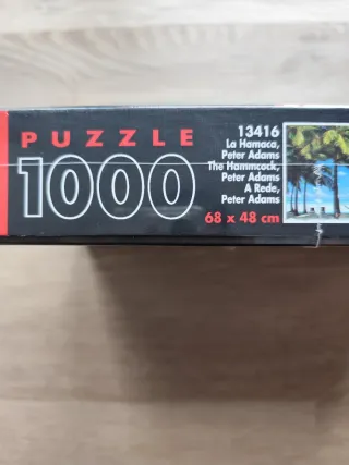 Puzzle Educa 1000 Piezas Playa Palmeras