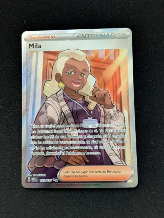 Pokemon Prismatic evolution Ogerpon ex entrenador